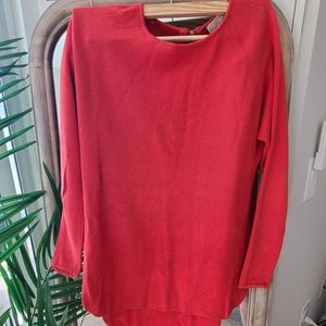 Michael kors coral sweater tunic